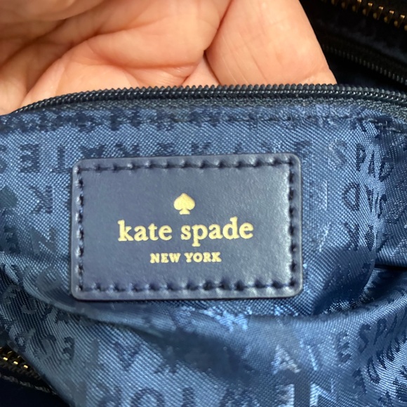 Kate Spade EUC Camryn Wellesley Tropical Stripe Coated Canvas - Picture 11 of 14